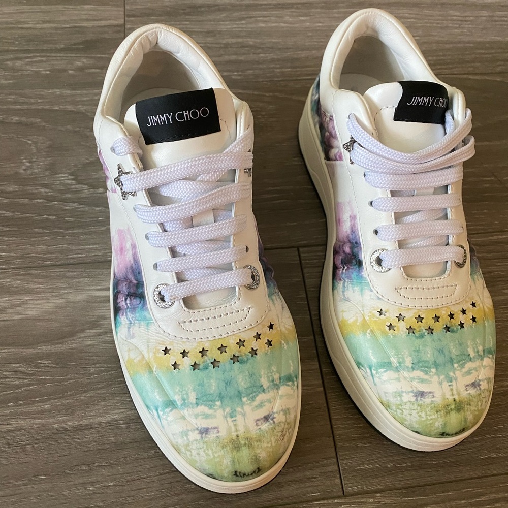 NEW Jimmy Choo sneakers 36.5 come with box and dustbags